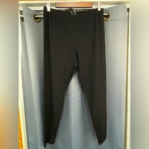 Eileen Fisher Petite Stretch Jersey Knit Leggings, Size- PL